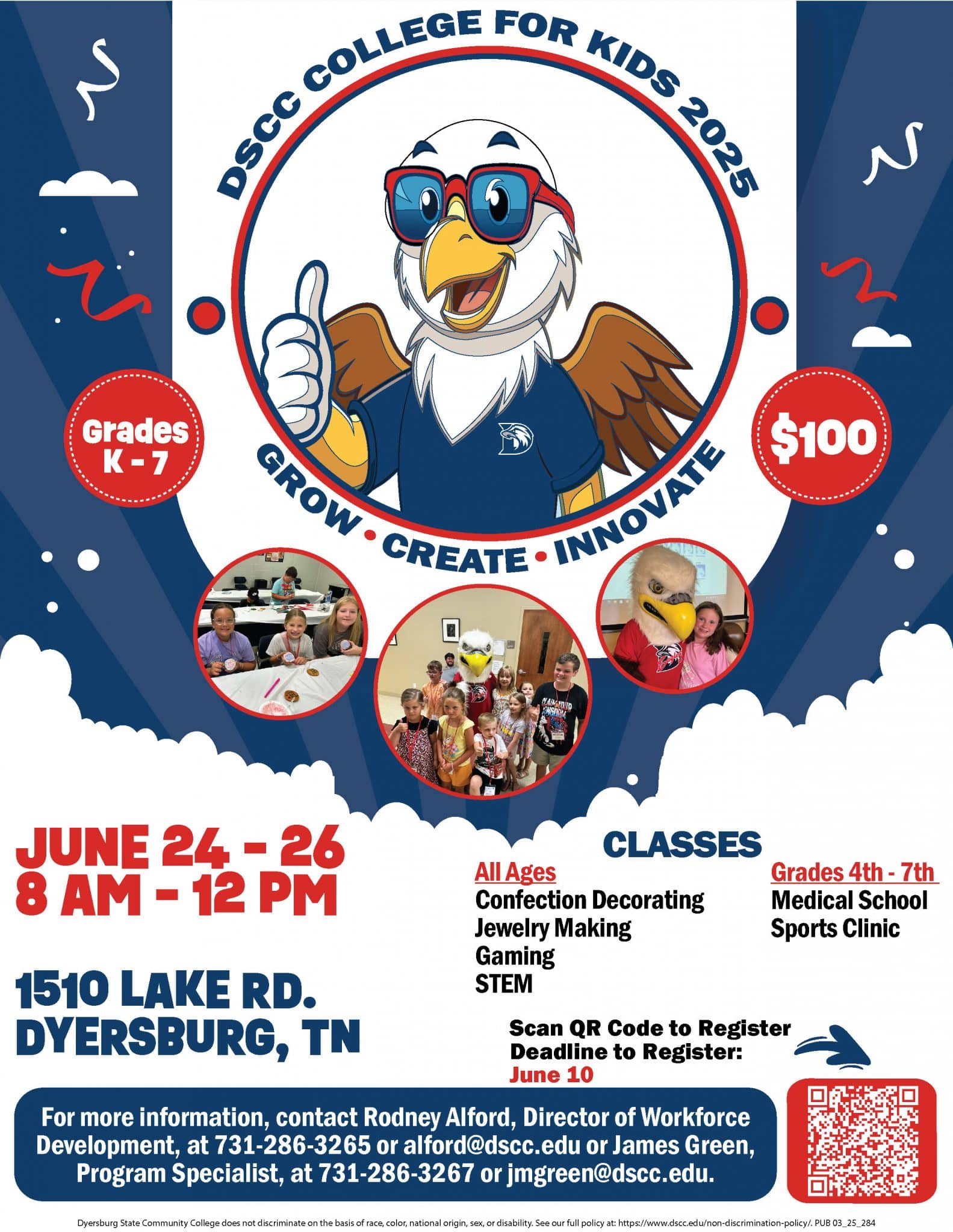 Grow, Create, and Innovate at DSCC’s College for Kids – Dyersburg State ...