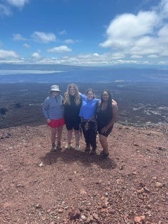 Students in the Galapagos and Ecuador