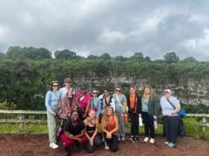 2025 Study Abroad experience in Ecuador and the Galapagos Islands. DSCC students who attended this trip were Jazmyne Beard, Kylah McDivitt, and Emma Wolff. 